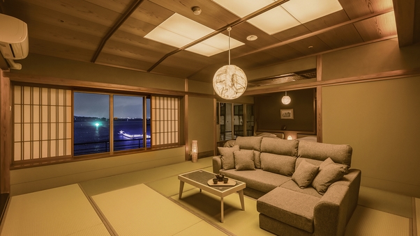 【禁煙】スーペリア和洋室ツイン21畳 内風呂あり